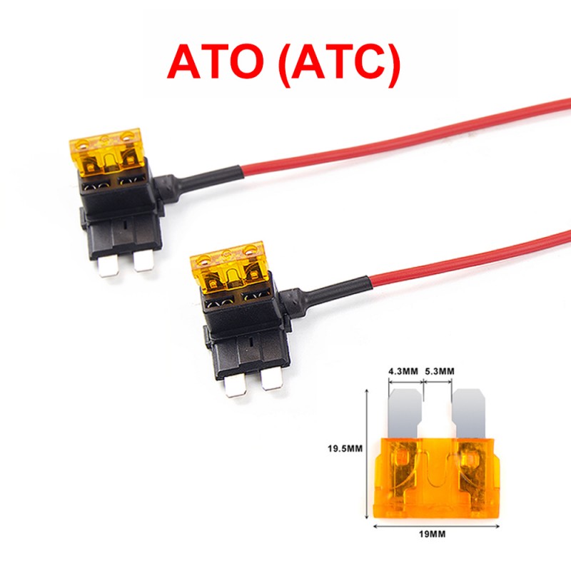 VIOFO 2PCS Circuit Fuse Tap with ATO, Mini, Micro2, Mini Low Profile Adapter Holder