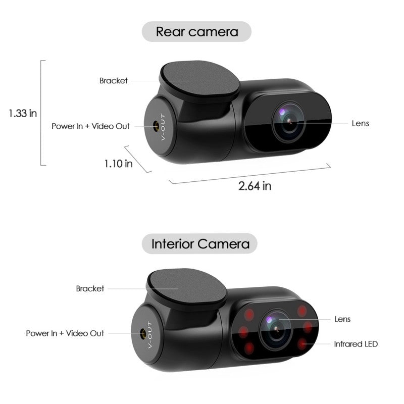 VIOFO A139 Pro 3CH 4K+1080P+1080P HDR Dash Cam with Sony STARVIS 2 IMX678 Sensor