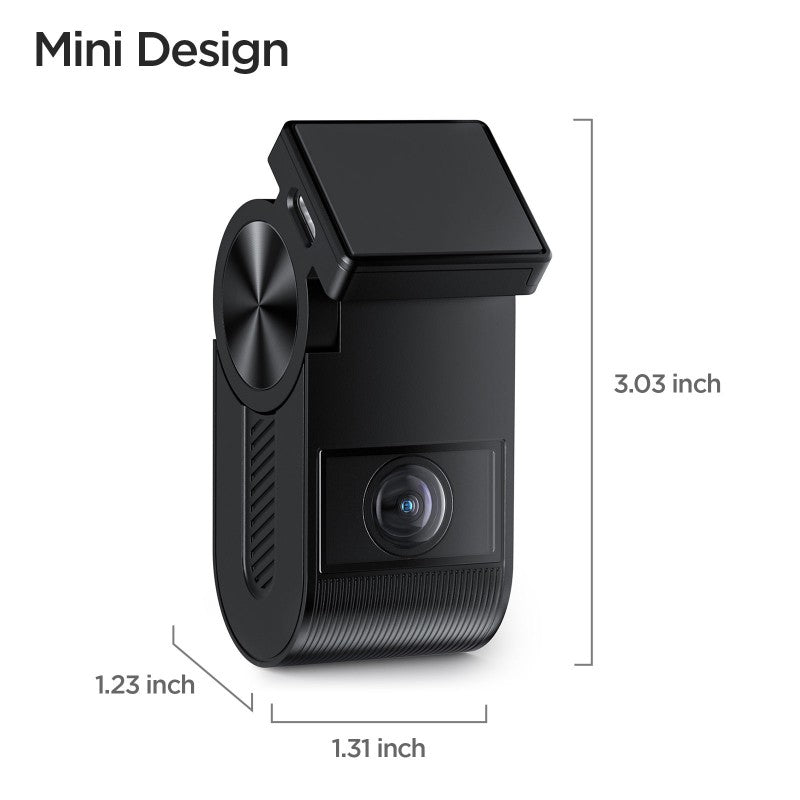 VIOFO VS1 Mini 1CH 2K HDR Dash Cam with Sony STARVIS 2 IMX675 Sensor